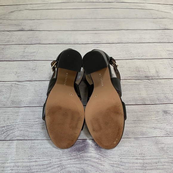 EUC Metaphor “Zermatt” Open-Toe Block Heel Sandals - Picture 7 of 7